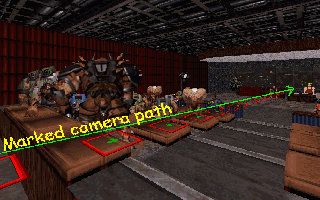 Marked Camera Path - 3D